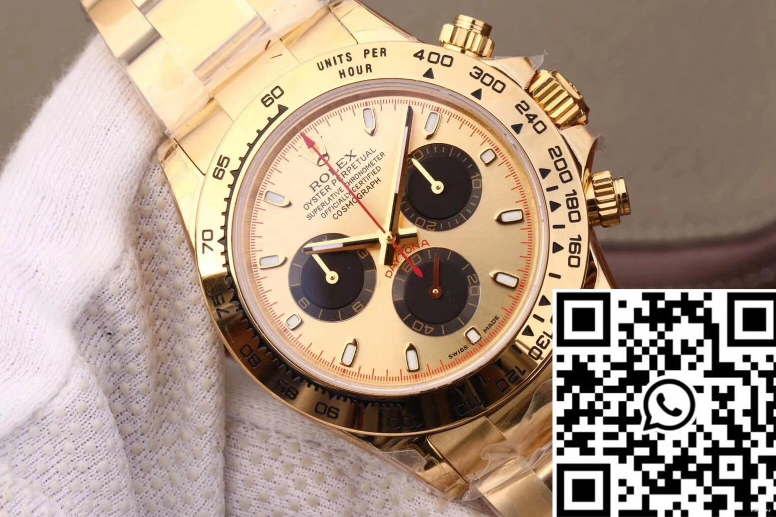 Dial Yellow Rolex Cosmograph 116508 JH Factory Gold Daytona 0811